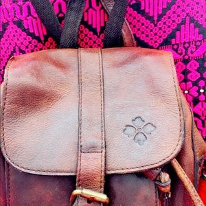 Patricia Nash Leather Backpack